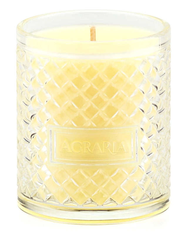 Caspari Agraria Large Crystal Candle In Bitter Orange - 1 Each