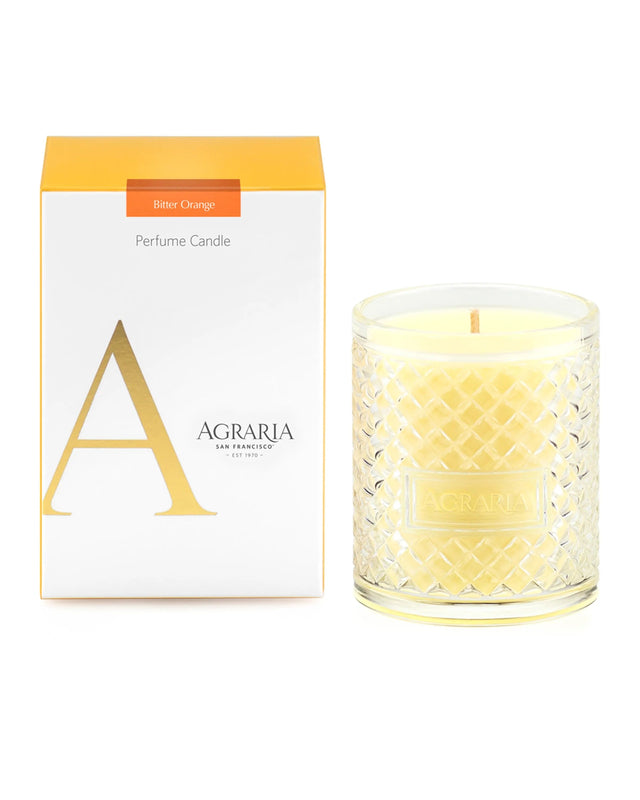 caspari Agraria Large Crystal Candle in Bitter Orange - 1 Each