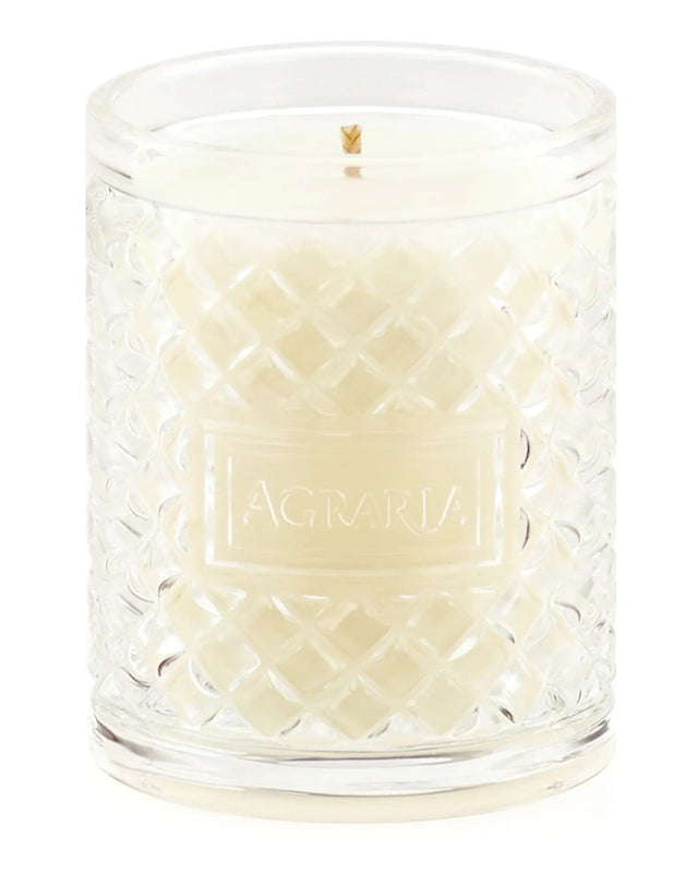 Caspari Agraria Large Crystal Candle In Mediterranean Jasmine - 1 Each