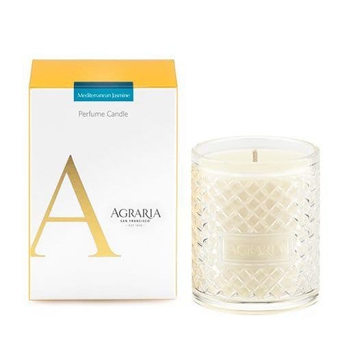 caspari Agraria Large Crystal Candle in Mediterranean Jasmine - 1 Each