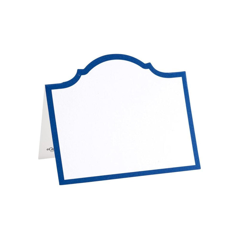 caspari Arch Die-Cut Place Cards in Navy - 8 Per Package