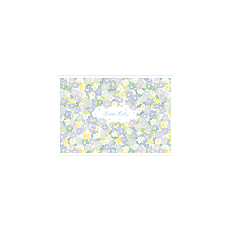 caspari Baby - Set Of Six Greeting Cards And Envelopes