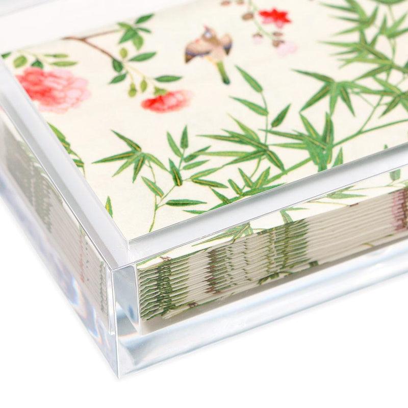 Caspari Acrylic Guest Towel Napkin Holder - 1 Each