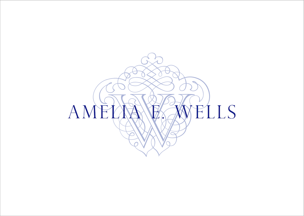 caspari Caspari Antique Ornate Personalized Folded Notes With Name