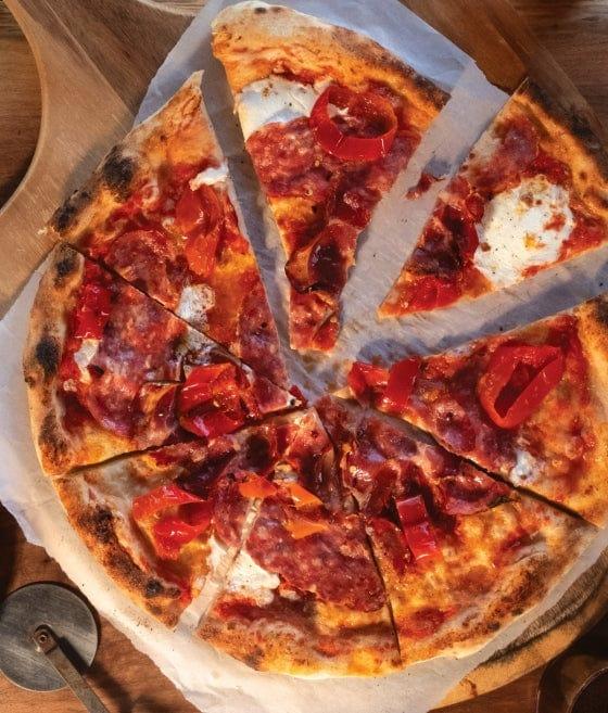 Caspari Backyard Pizza