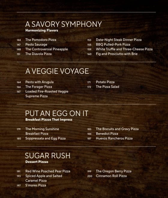 Caspari Backyard Pizza