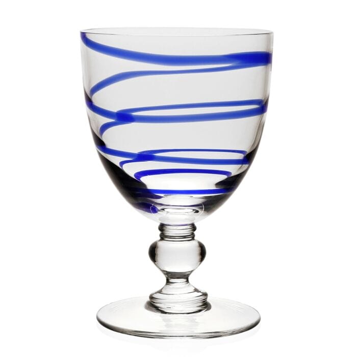 caspari Bella Blue Goblet
