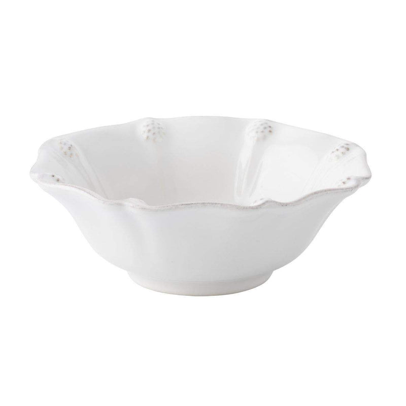 caspari Berry & Thread 13" Serving Bowl - Whitewash