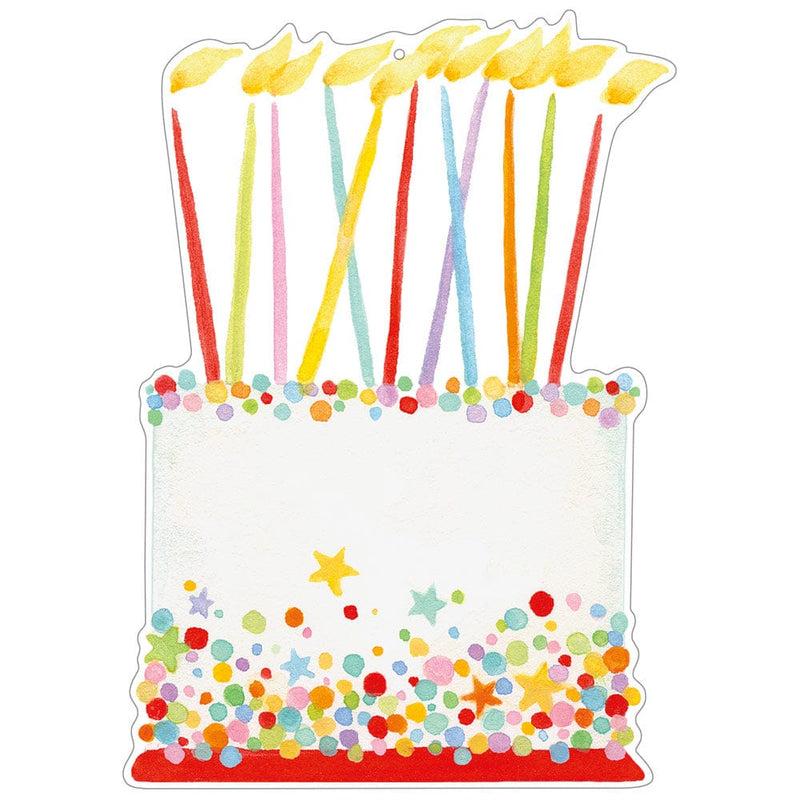 Caspari Birthday Cake Gift Tags - 4 Per Package