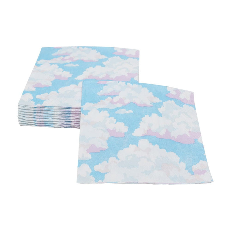 Caspari Blue Skies Cocktail Napkins - 20 Per Package