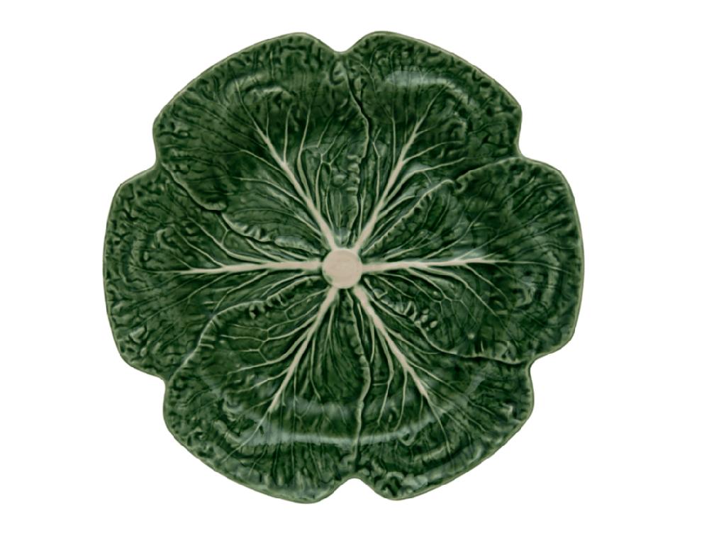 caspari Bordallo Pinheiro Cabbage Charger Plate