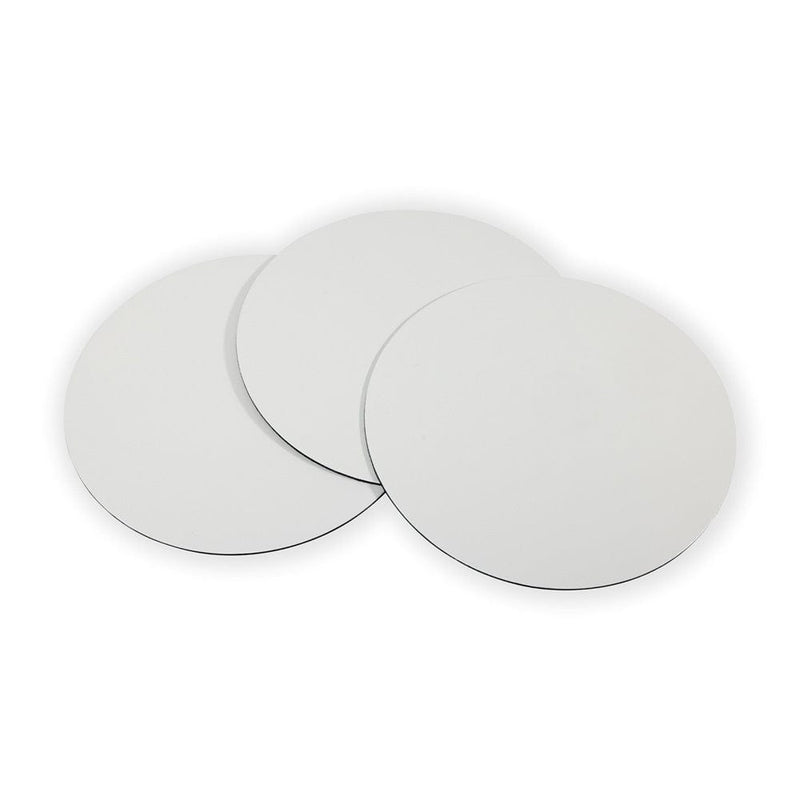 Caspari Cream Lizard Round Placemat - 1 Per Package