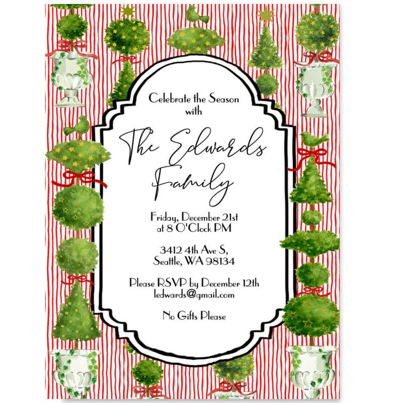 caspari Eloise Personalized Invitations