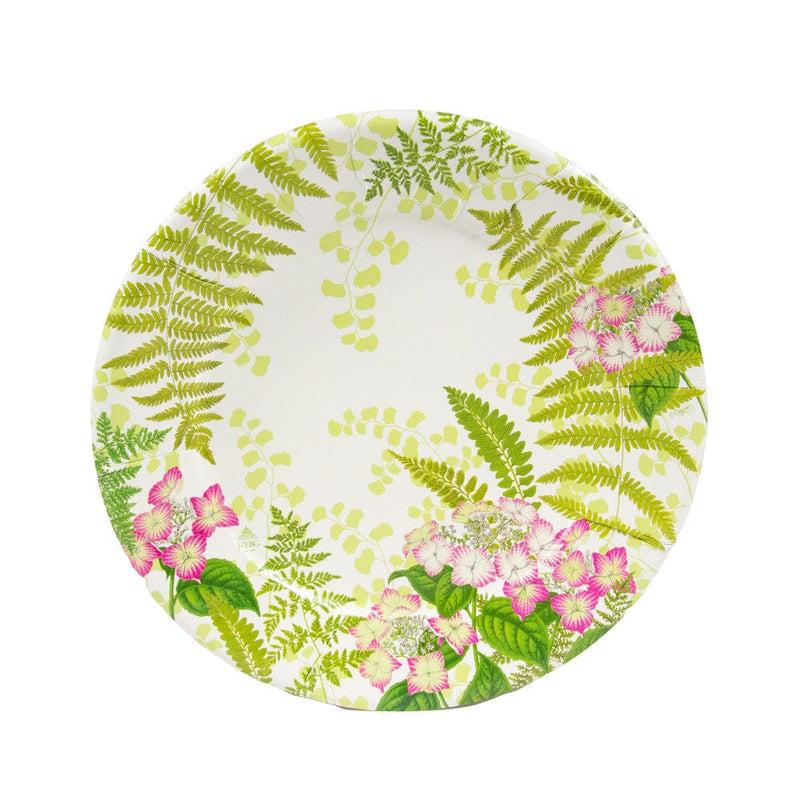 caspari Fern Garden Dinner Plates - 8 Per Package