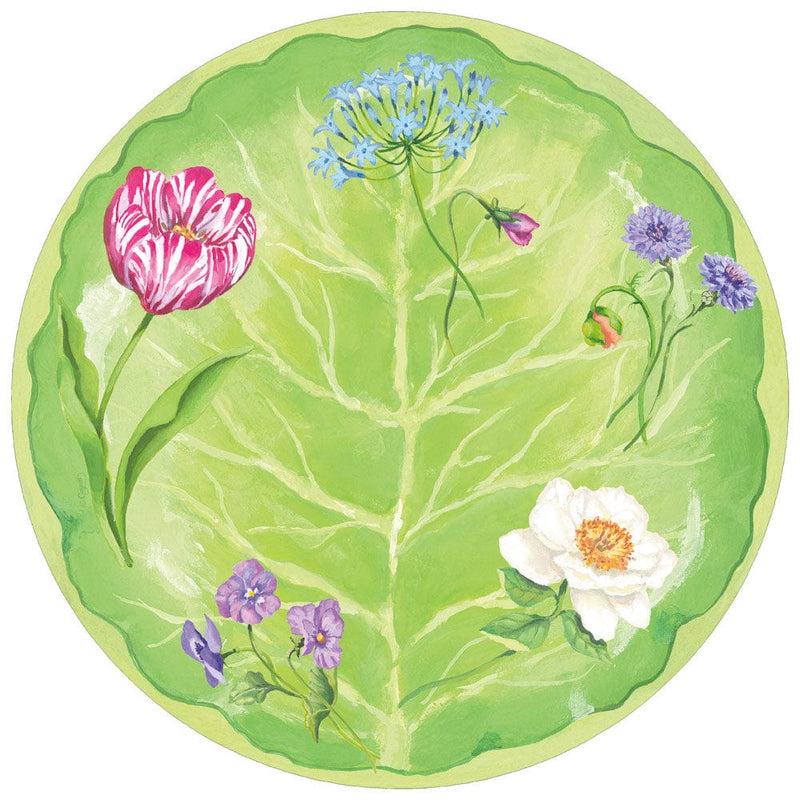 caspari Floral Majolica Placemats - 1 Each