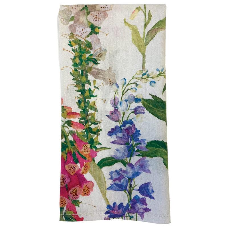 caspari Foxgloves Cotton Dinner Napkins - Set of 4 caspari Foxgloves Cotton Dinner Napkins - Set of 4