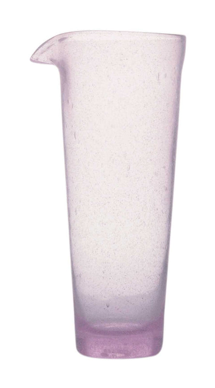 Caspari Glass Jug In Mauve