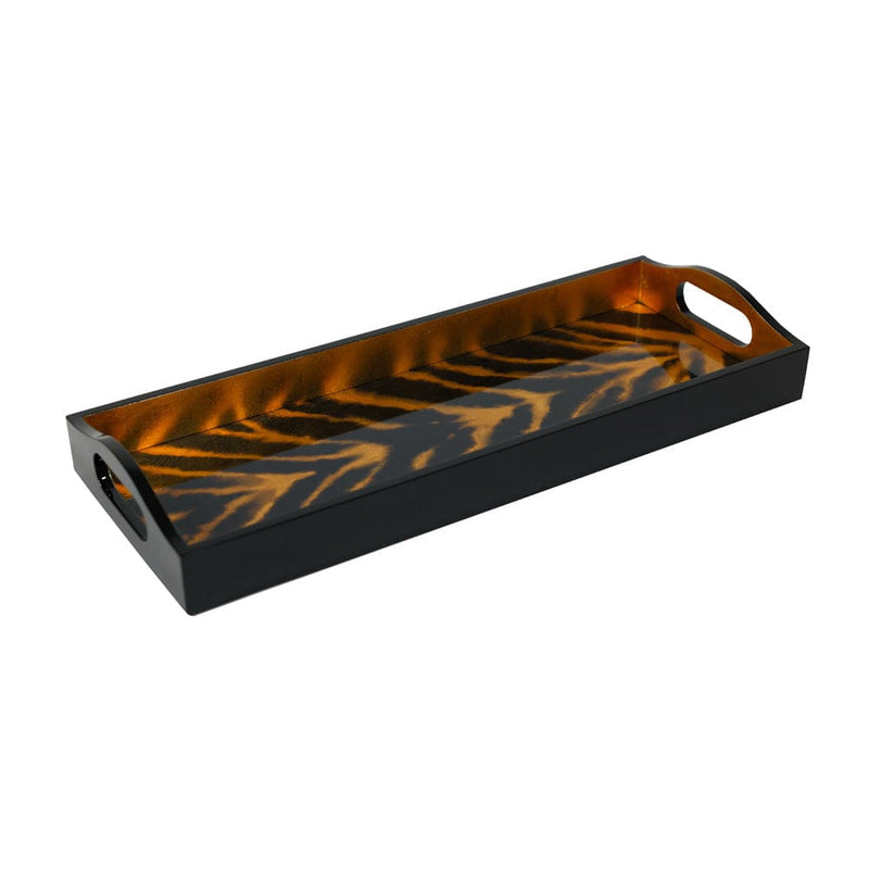 caspari Go Wild Lacquer Bar Tray - 20X8