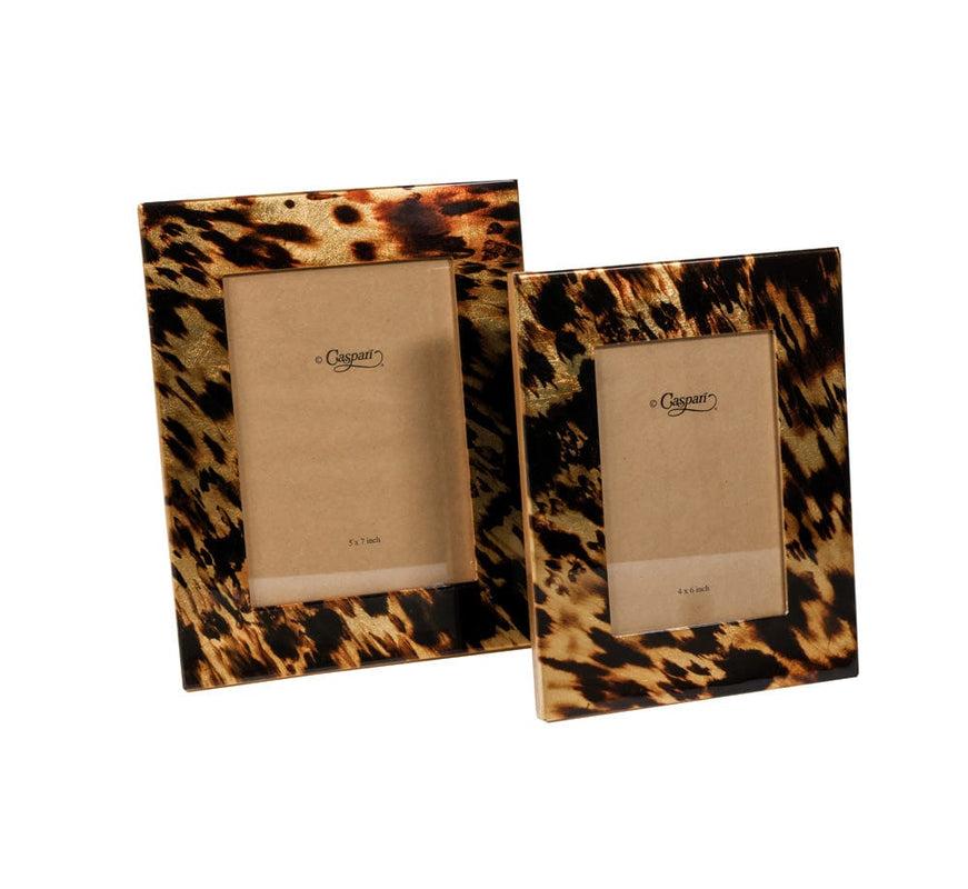 Caspari Go Wild Lacquer Picture Frame - 4 X 6