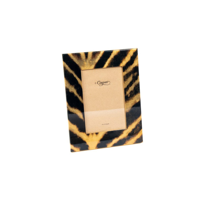 caspari Go Wild Lacquer Picture Frame - 4 X 6