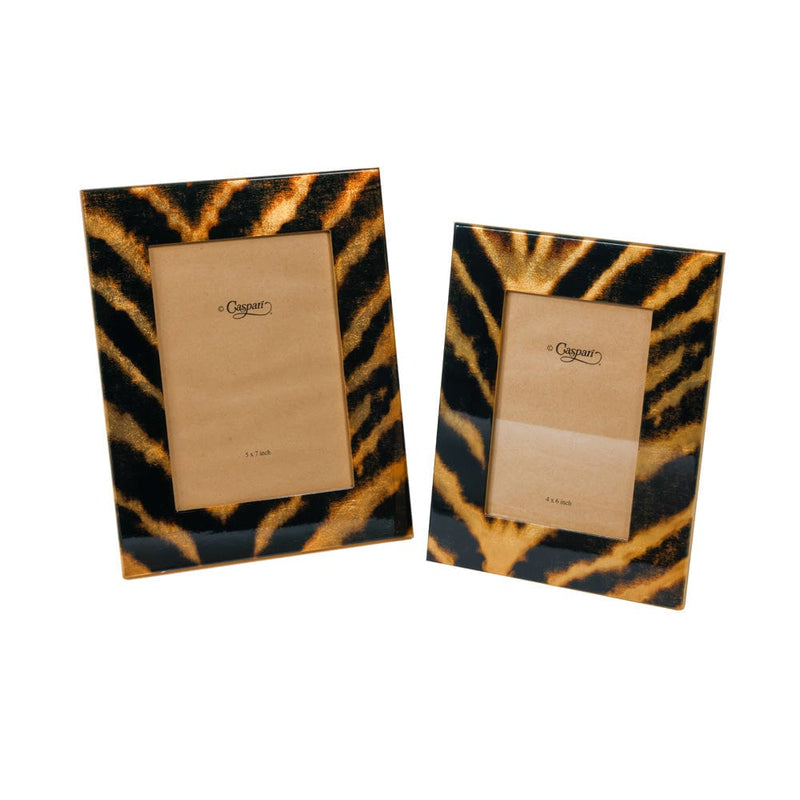 Caspari Go Wild Lacquer Picture Frame - 5 X 7