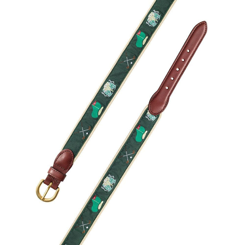 Caspari Golf-Themed Motif Belt