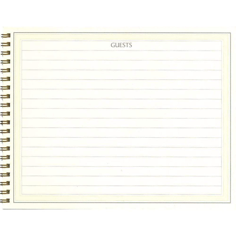 caspari Guest Book Refill