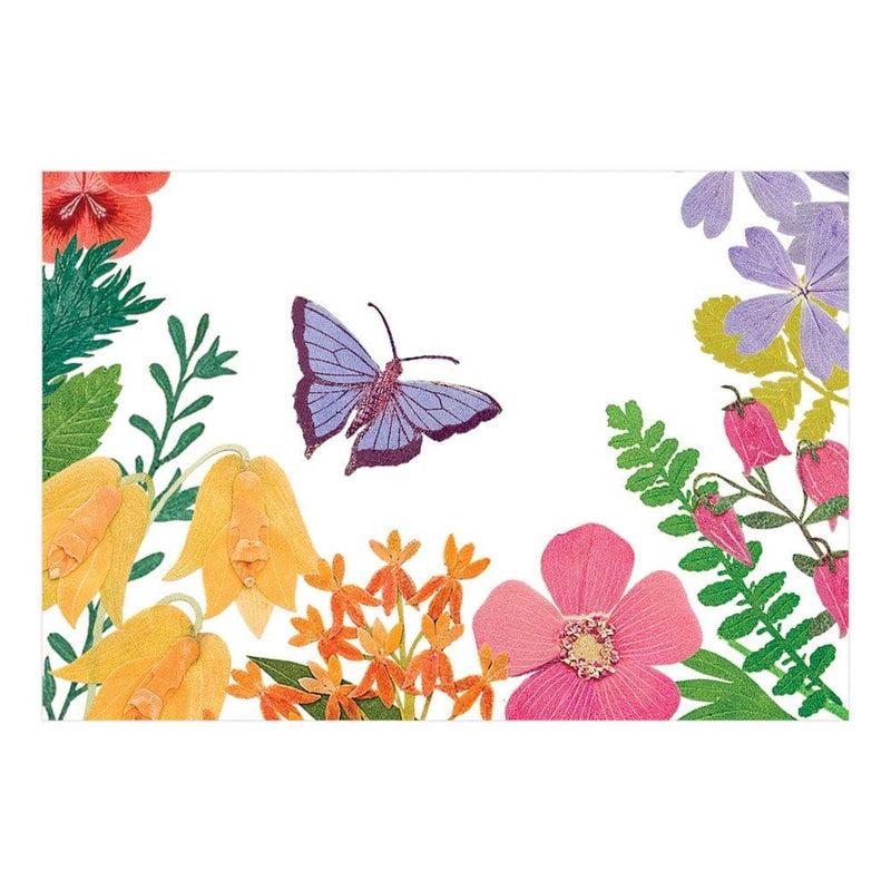 Caspari Halsted Floral Place Cards - 8 Per Package