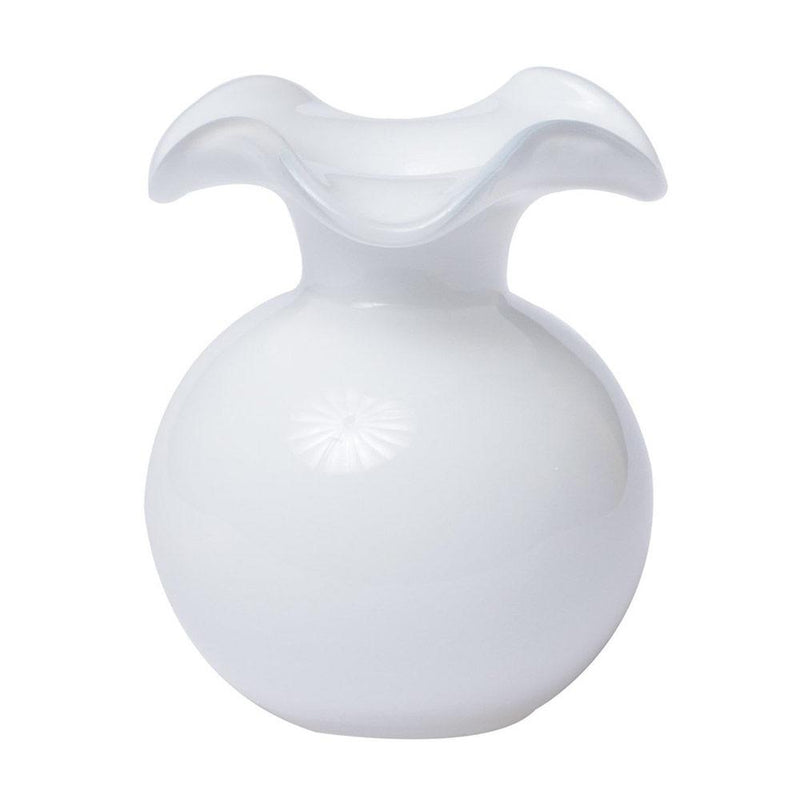 caspari Hibiscus Bud Vase in White - 1 Each