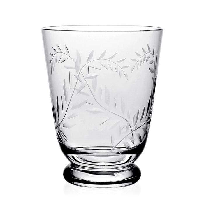 Caspari Jasmine Footed Old Fashioned Tumbler