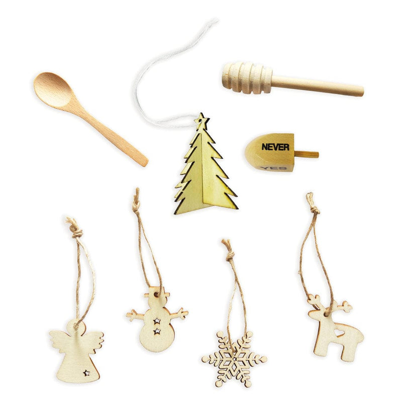 Caspari Jingle Elves Christmas Crackers - 8 Per Box