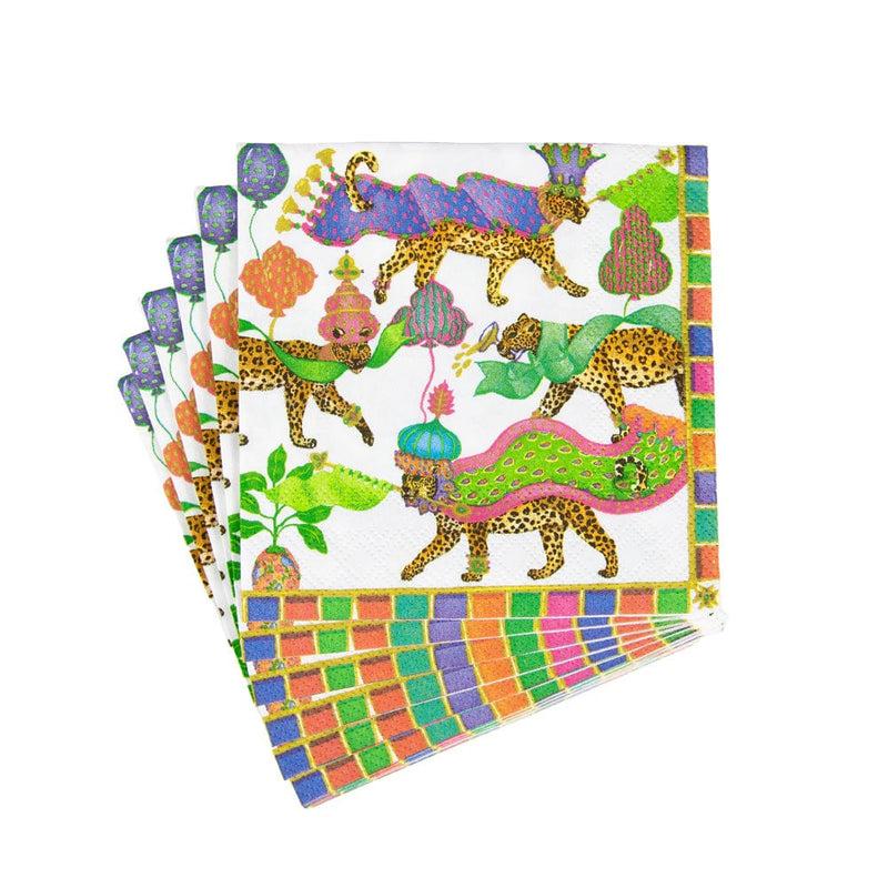 Caspari Kasbah Boxed Cocktail Napkins - 40 Per Box