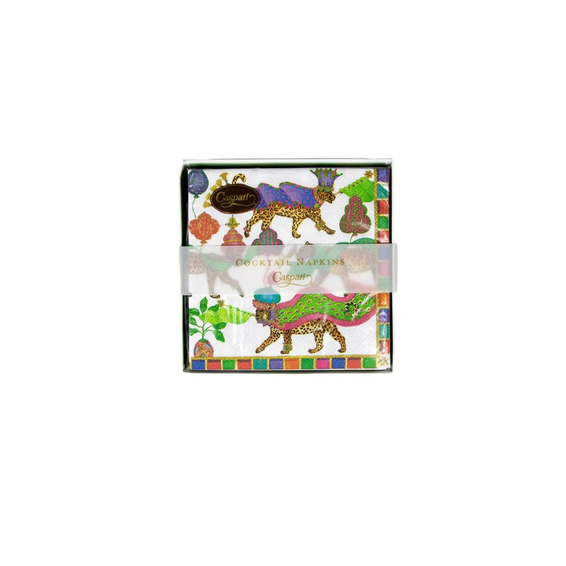 caspari Kasbah Boxed Cocktail Napkins - 40 Per Box