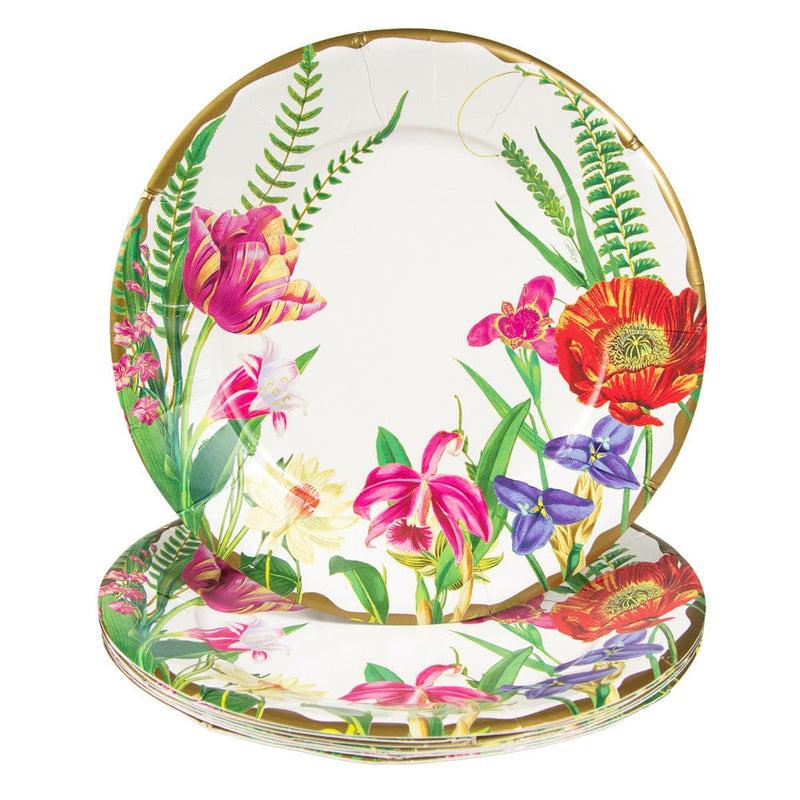 Caspari La Dolce Vita Dinner Plates - 8 Per Package