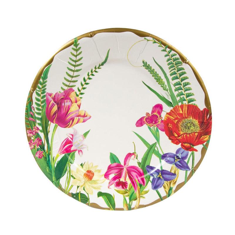 caspari La Dolce Vita Dinner Plates - 8 Per Package