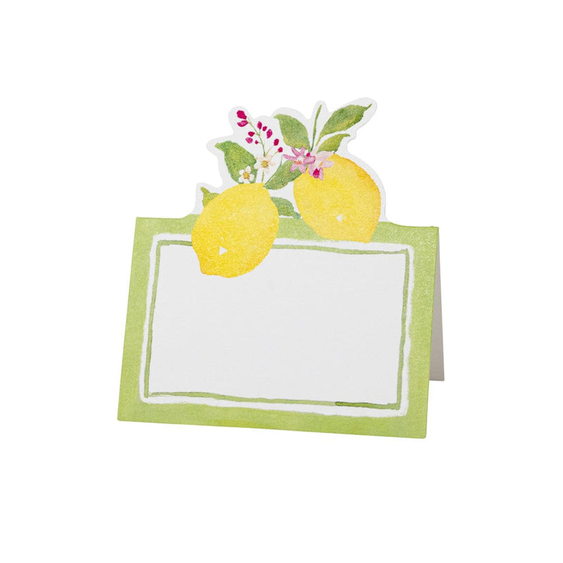 caspari Limoncello Place Cards - 8 Per Package