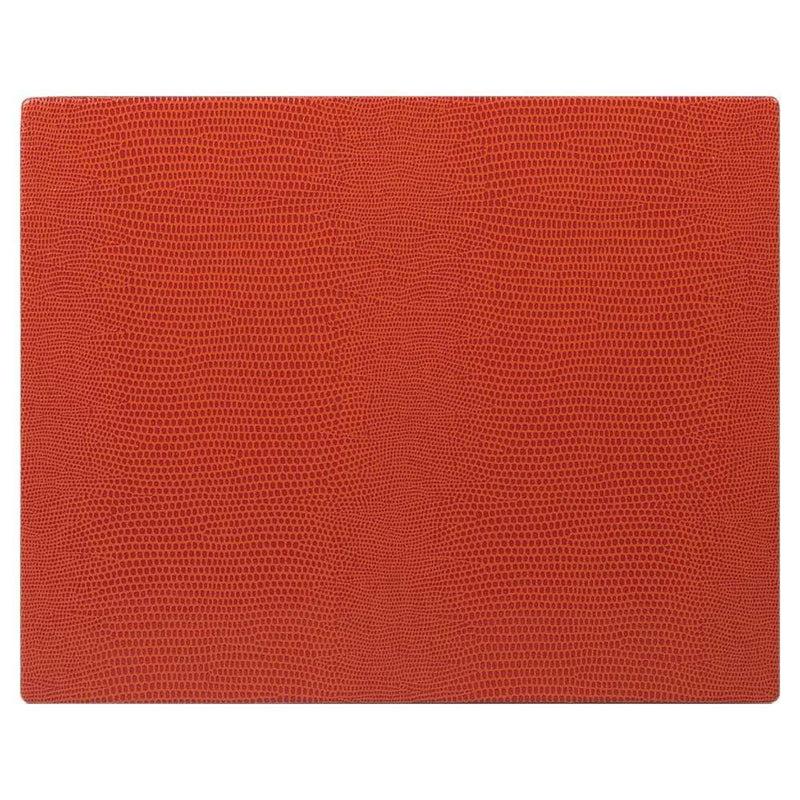 caspari Lizard Mouse Pad in Orange - 1 Each