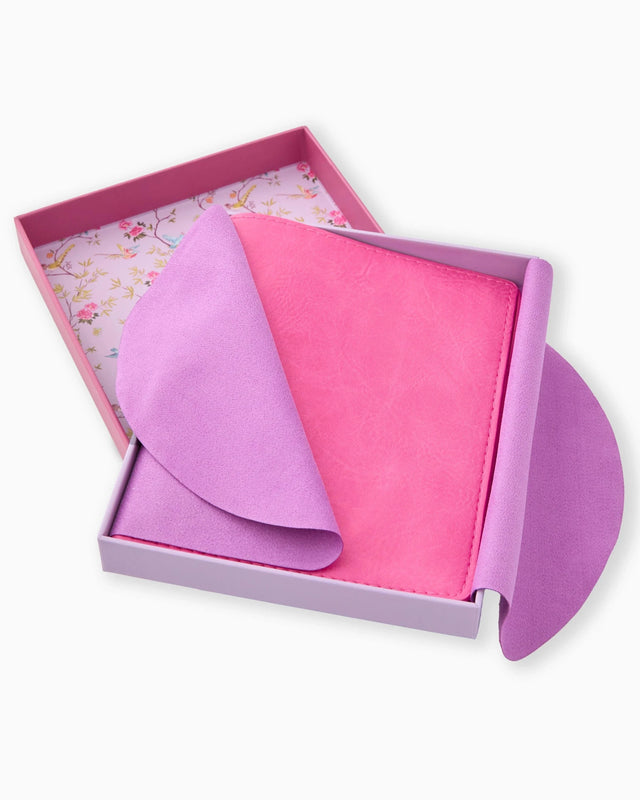Caspari Mahjong Card Folio - Hot Pink
