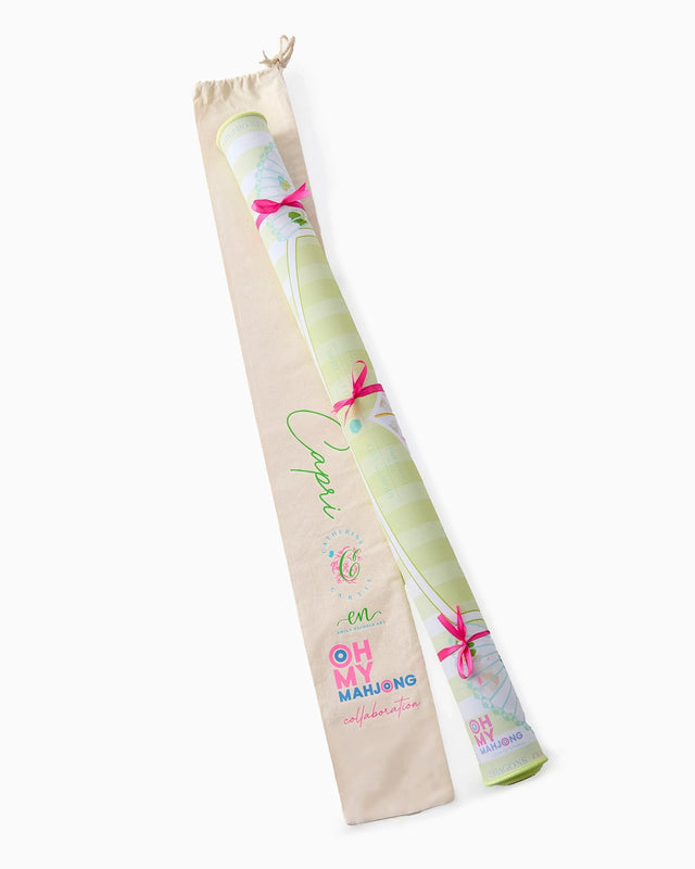 Caspari Mahjong Mat - Capri