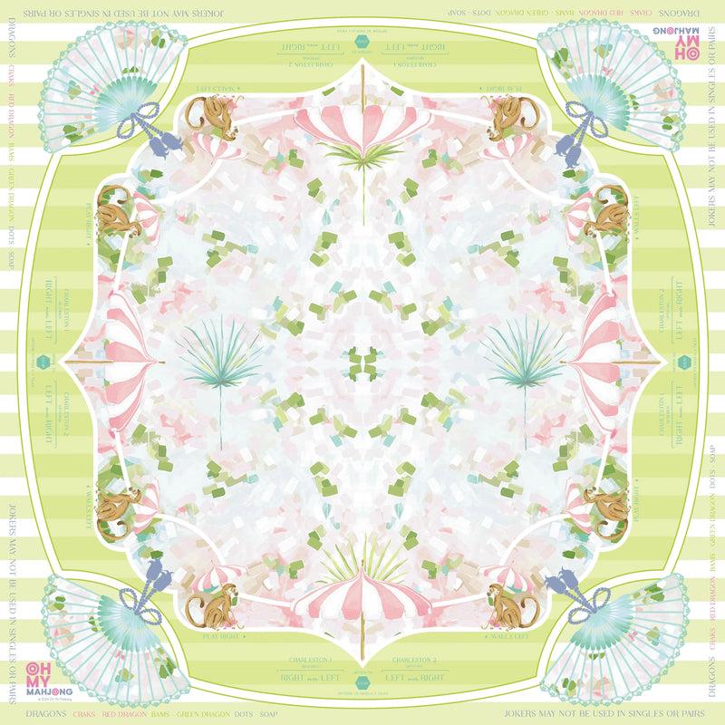 Caspari Mahjong Mat - Capri