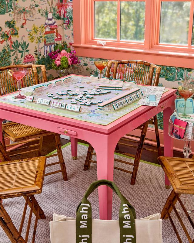 Caspari Mahjong Mat - Capri