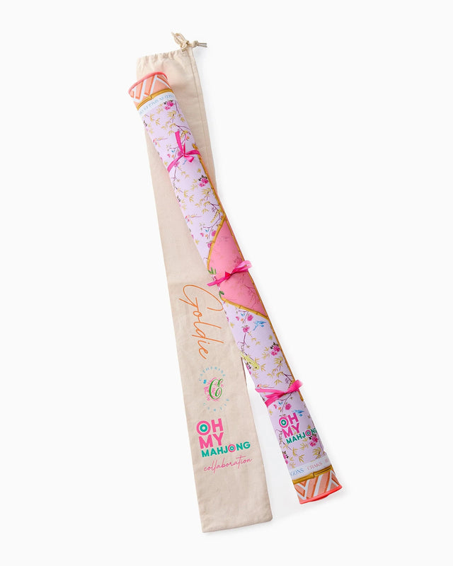 Caspari Mahjong Mat - Goldie