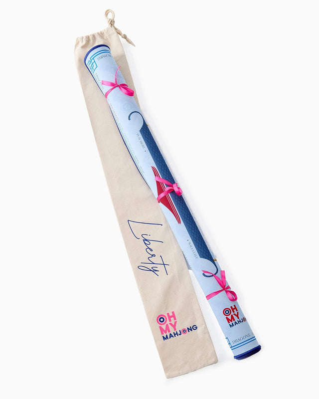 Caspari Mahjong Mat - Liberty