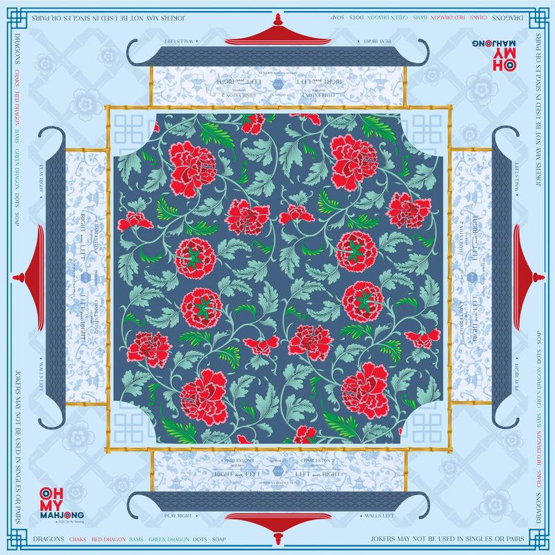 Caspari Mahjong Mat - Liberty