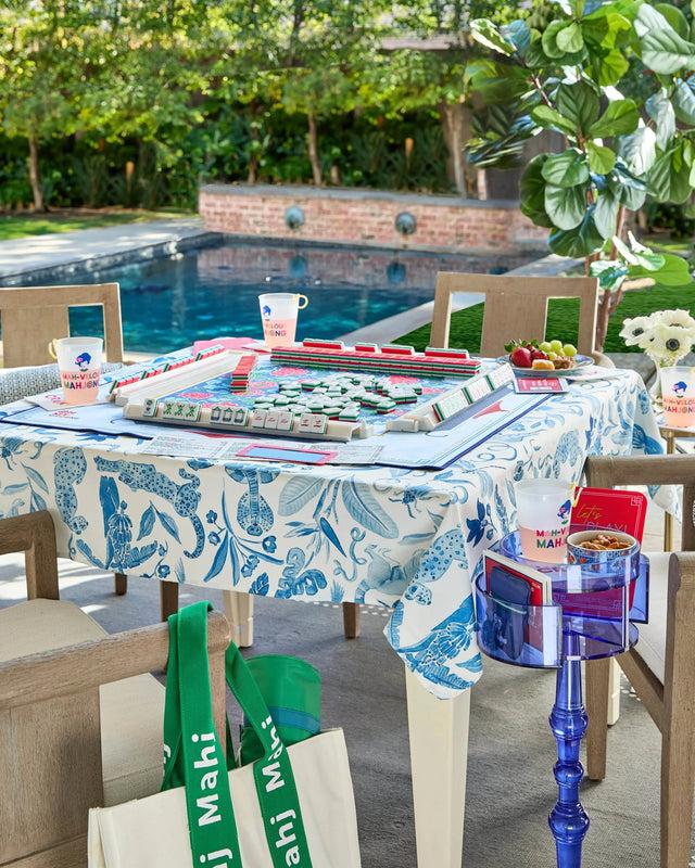 Caspari Mahjong Mat - Liberty