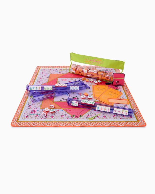 caspari Mahjong Starter Kit - Sunset