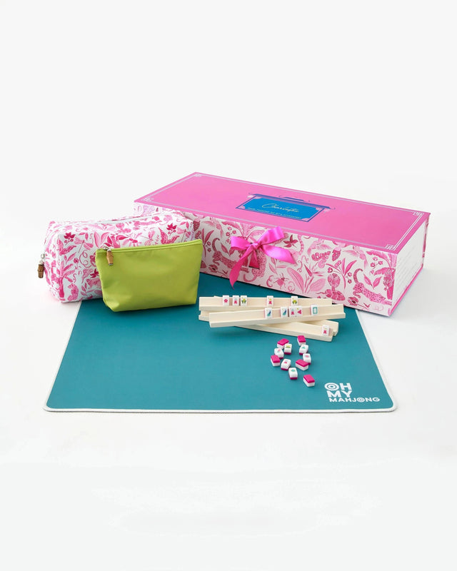 caspari Mahjong Travel Kit - Charleston