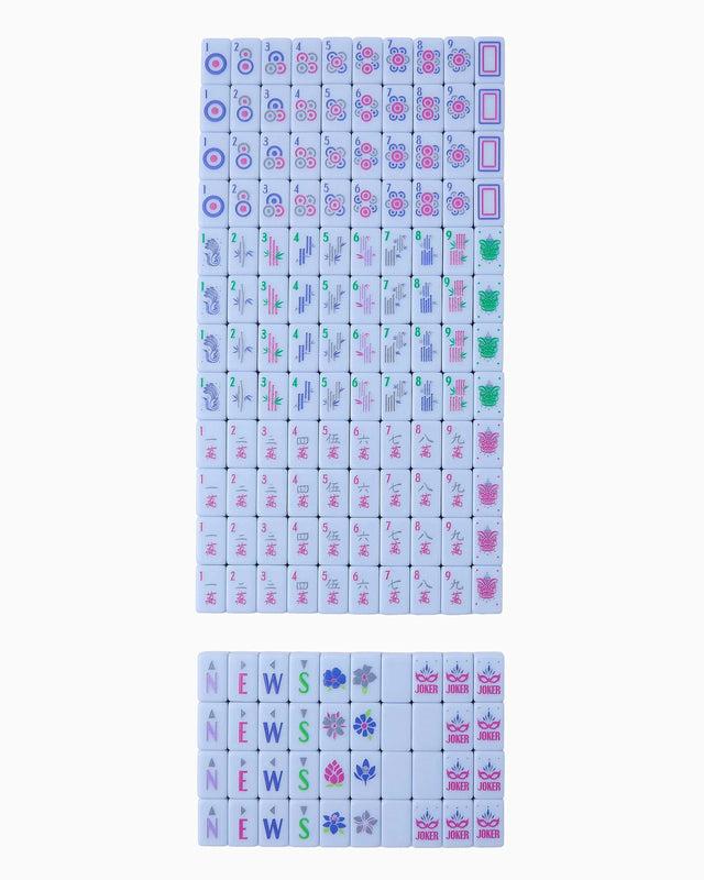 Caspari Mahjong Travel Kit - Parisian