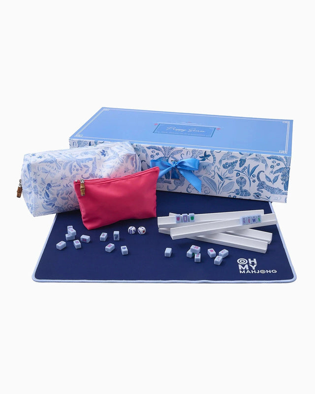 caspari Mahjong Travel Kit - Parisian