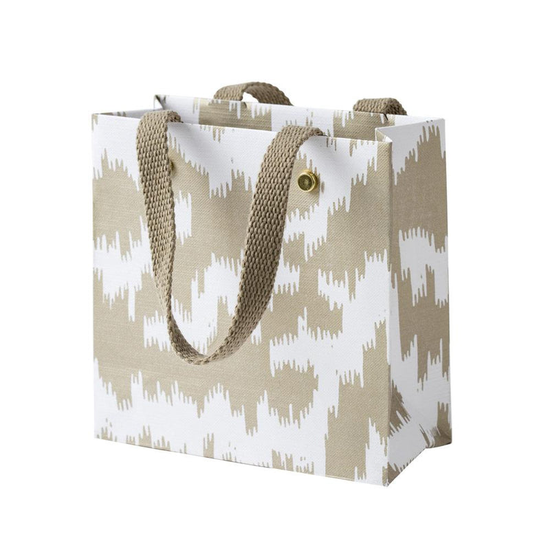 caspari Modern Moiré Small Square Gift Bag - 1 Each